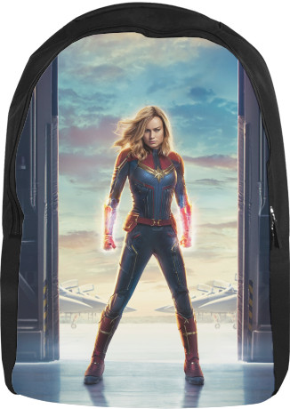 Captain Marvel - Backpack 3D - Капитан Марвел (1) - Mfest