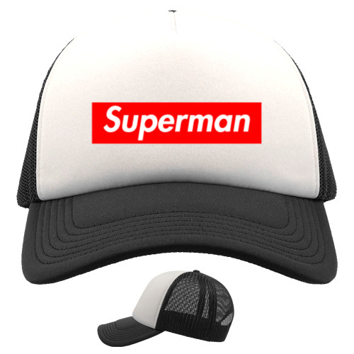Supreme - Кепка Тракер Детская - Supreme (Superman) - Mfest