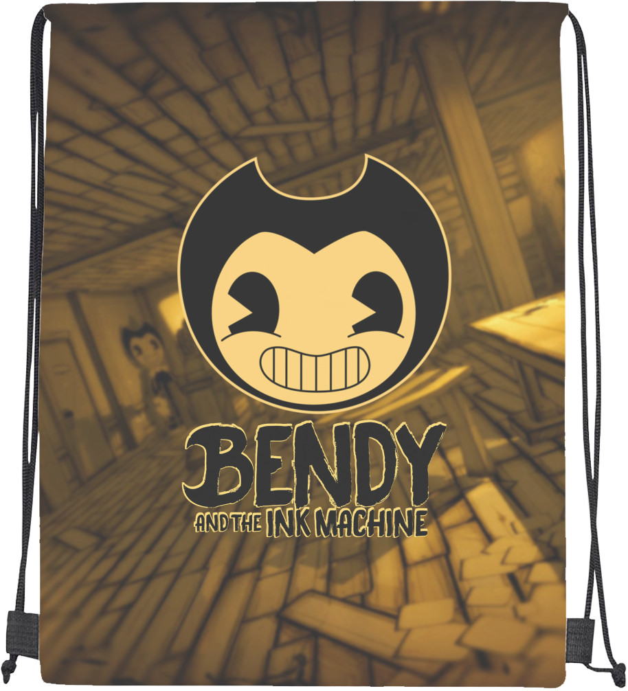 Bendy and the Ink Machine - Drawstring Bag - Bendy and the ink machine 3 - Mfest