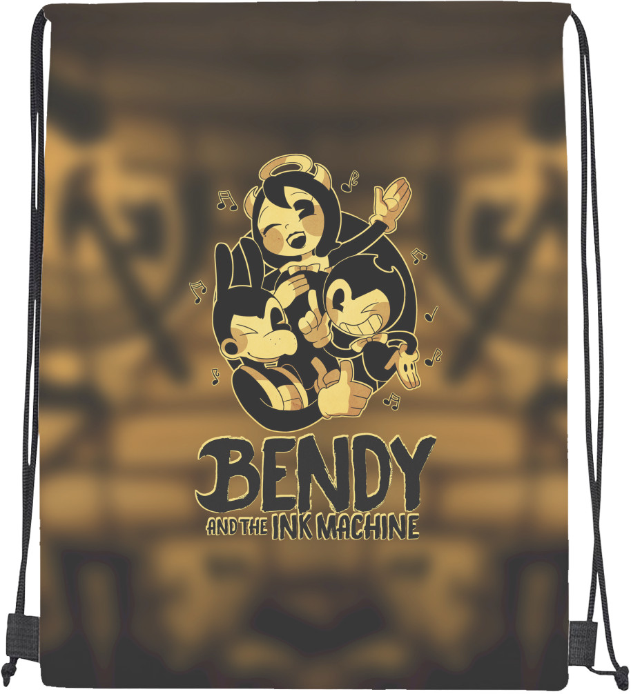 Bendy and the Ink Machine - Drawstring Bag - BENDY AND THE INK MACHINE 32 - Mfest