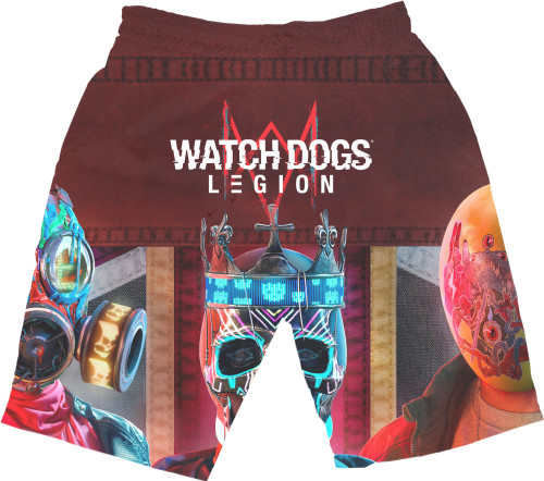 Watch Dogs - Шорти дитячі 3D - WATCH DOGS [4] - Mfest