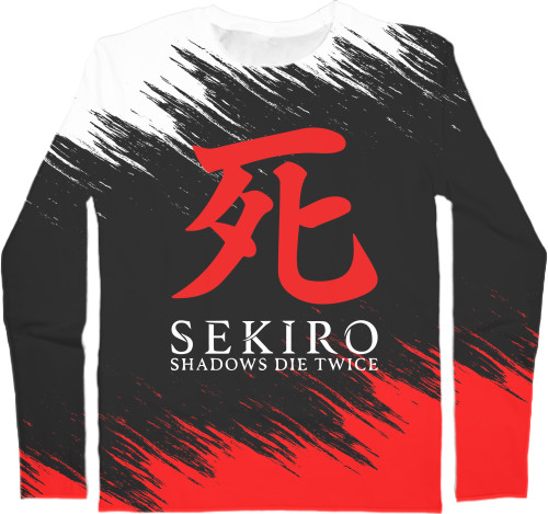 Sekiro: Shadows Die Twice - Men's Longsleeve Shirt 3D - Sekiro: Shadows Die Twice (11) - Mfest