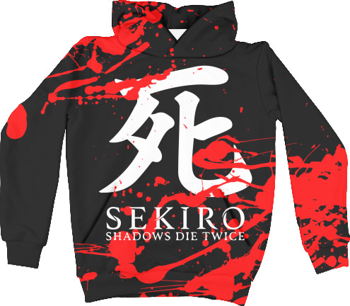 Sekiro: Shadows Die Twice - Худи 3D Унисекс - Sekiro: Shadows Die Twice (4) - Mfest