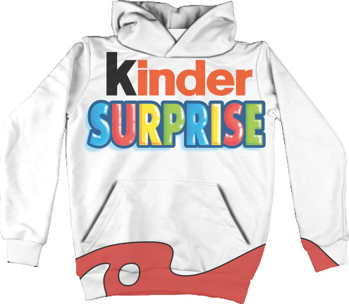 Прикольні картинки - Худі 3D Дитяче - Kinder surprise - Mfest