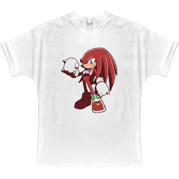Sonic - T-shirt Oversize - Knuckie (1) - Mfest