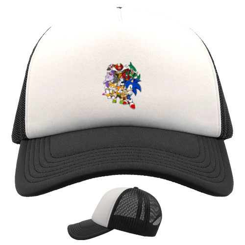 Sonic - Kids' Trucker Cap - Sonic (11) - Mfest