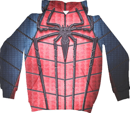 Spider Man - Худи 3D Унисекс - Человек Паук - Mfest