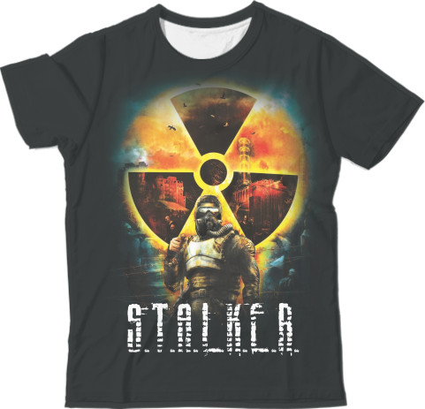 Stalker - Футболка 3D Чоловіча - Stalker (1) - Mfest