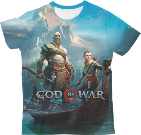 God of War - Футболка 3D Мужская - GOD OF WAR (1) - Mfest