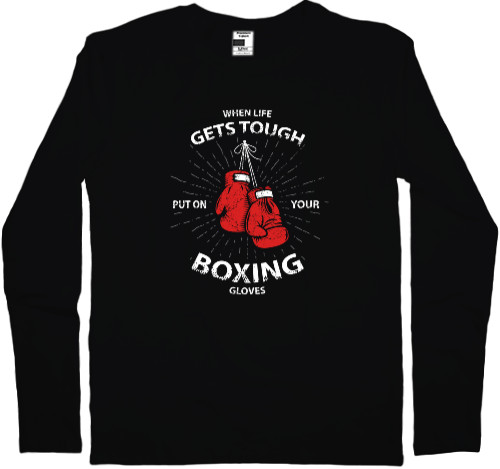 Бокс - Men's Longsleeve Shirt - Boxing PREMIUM - Mfest