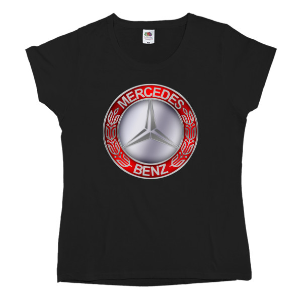 Mercedes-Benz - Women's T-shirt Fruit of the loom - Мерседес - Mfest