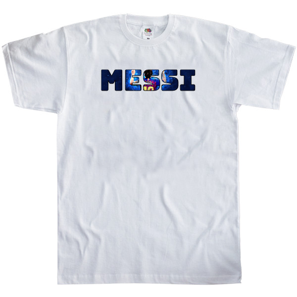 Футбол - Kids' T-Shirt Fruit of the loom - Месси - Mfest