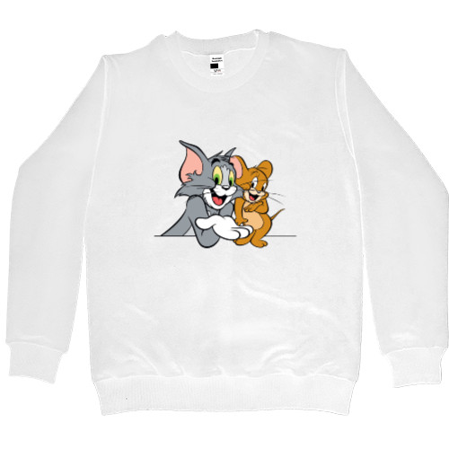 Том и Джеррі / Tom and Jerry - Світшот Преміум Чоловічий - ТОМ І ДЖЕРРІ 3 - Mfest