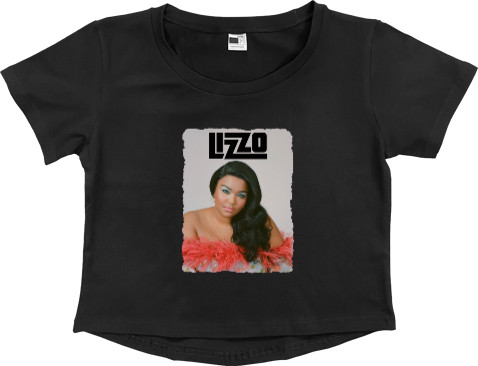Lizzo - Women's Cropped Premium T-Shirt - LIZZO - Mfest