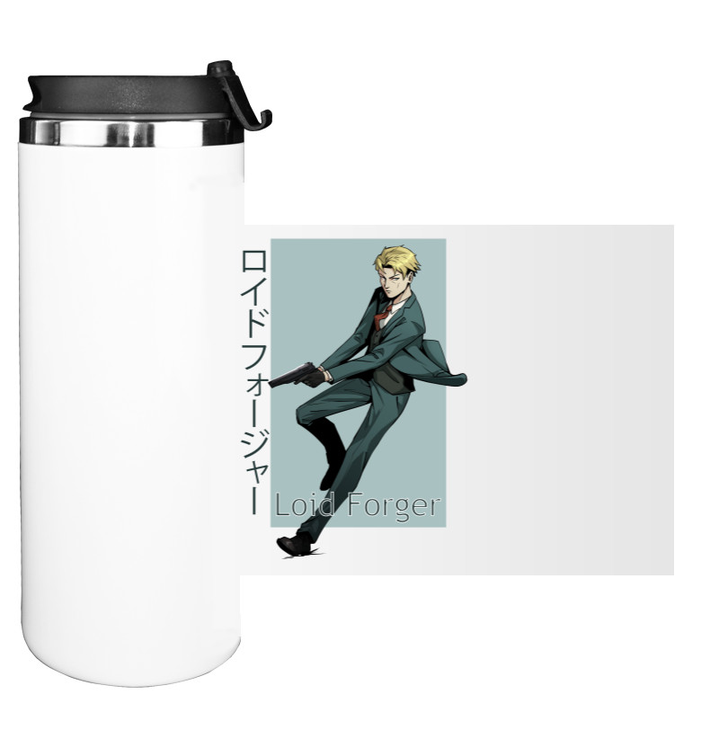 Spy x Family (Семья шпиона) - Water Bottle on Tumbler - Loid Forger - Mfest