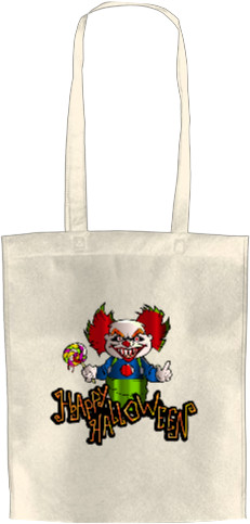 Halloween - Tote Bag - Хелловін злий клоун - Mfest