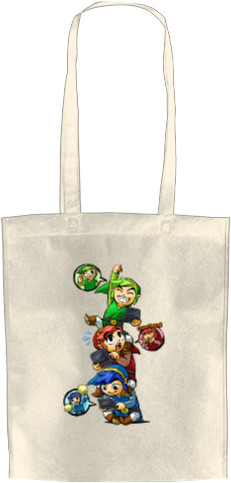 The Legend of Zelda	 - Tote Bag - The Legend of Zelda 2 - Mfest