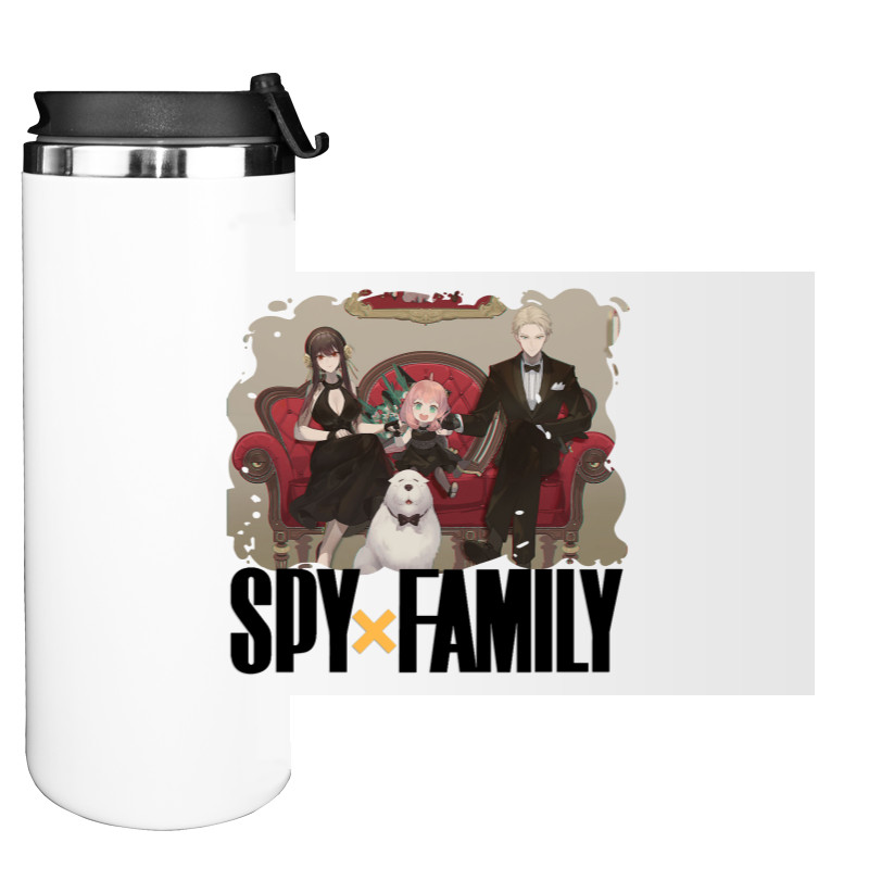 Spy x Family (Семья шпиона) - Water Bottle on Tumbler - Сім'я шпигуна - Mfest