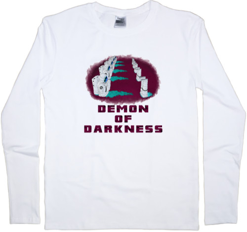 Человек бензопила / Chainsaw Man - Men's Longsleeve Shirt - Demon of darkness chainsaw man - Mfest