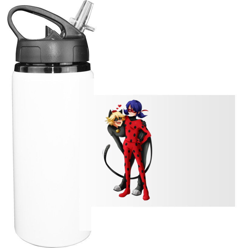 Леді Баг і Супер-Кот - Пляшка для води - Леді Баг та Супер-Кіт - Mfest