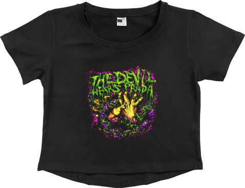 Металкор - Women's Cropped Premium T-Shirt - The Devil Wears Prada - Mfest