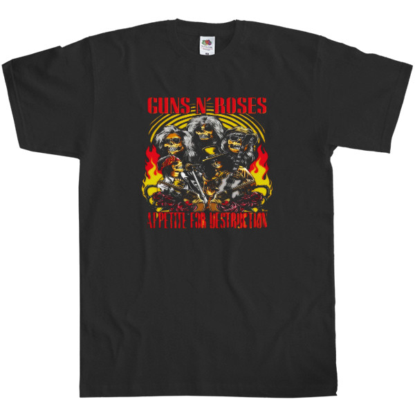 Guns n Roses - Kids' T-Shirt Fruit of the loom - Guns n Roses - Mfest