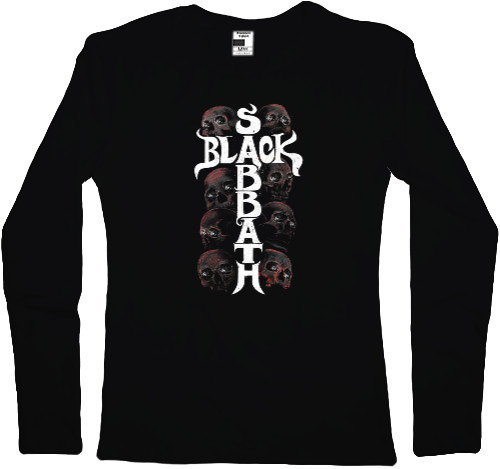 Black Sabbath - Футболка з Довгим Рукавом Жіноча - Black Sabbath 4 - Mfest