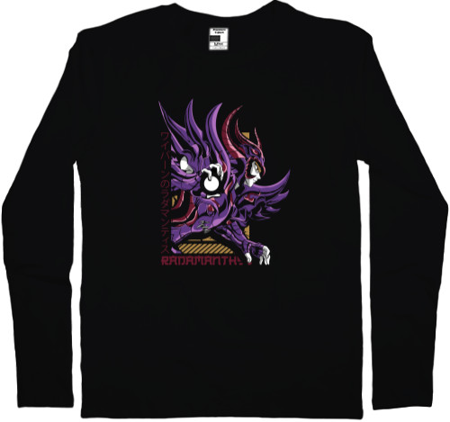 Рыцари Зодиака Святой Сэйя / Knights of the Zodiac Saint Seiya - Kids' Longsleeve Shirt - Radamanthys - Mfest