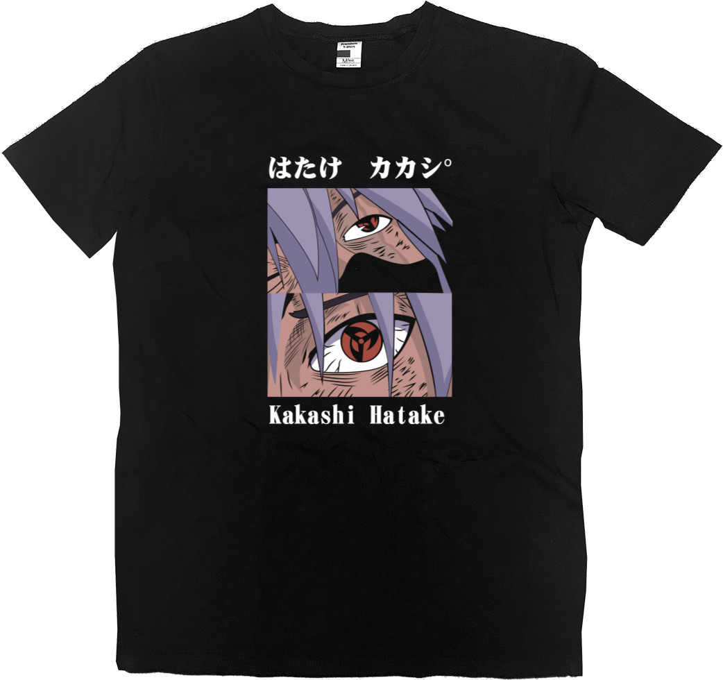 Наруто - Men’s Premium T-Shirt - Kakashi Hatake 2 - Mfest