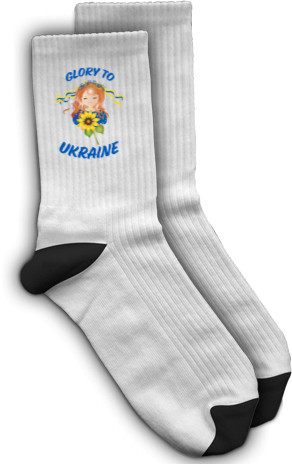 Я УКРАИНЕЦ - Socks - Glory to Ukraine - Mfest