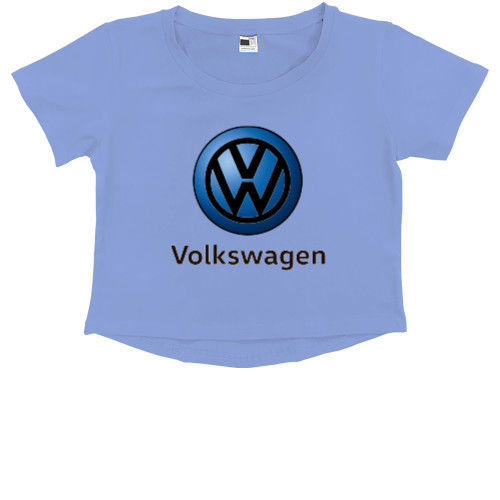 Volkswagen - Кроп - топ Преміум Дитячий - Volkswagen 3 - Mfest