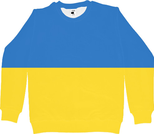 Я УКРАИНЕЦ - Women's Sweatshirt 3D - Прапор України - Mfest