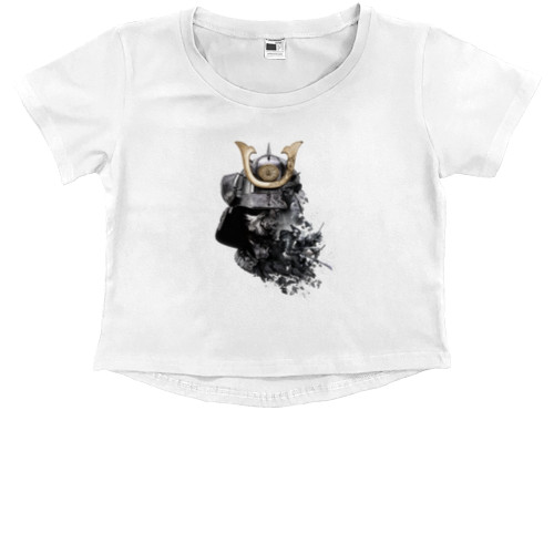 For Honor - Kids' Premium Cropped T-Shirt - For Honor Samurai - Mfest