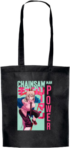 Человек бензопила / Chainsaw Man - Эко-Сумка для шопинга - Chainsaw Man 2 - Mfest