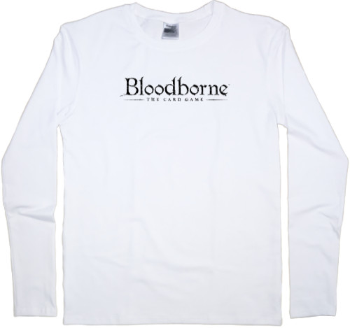 Bloodborne - Men's Longsleeve Shirt - Bloodborne лого - Mfest