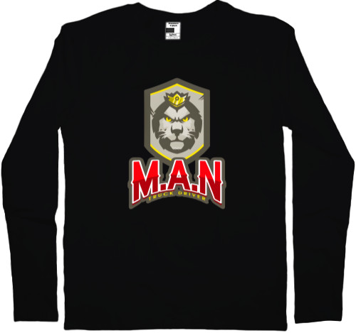 Прочие Лого - Men's Longsleeve Shirt - MAN logo - Mfest