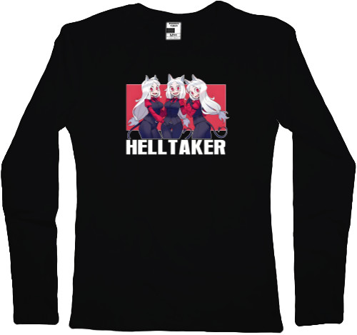 Helltaker - Лонгслив Женский - Helltaker 4 - Mfest