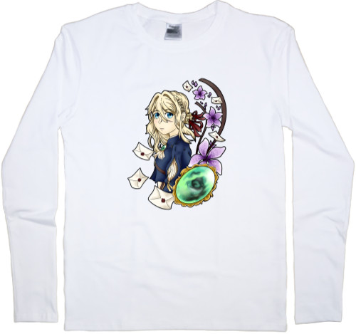 Вайолет Эвергарден / Violet Evergarden - Men's Longsleeve Shirt - Violet evergarden 14 - Mfest