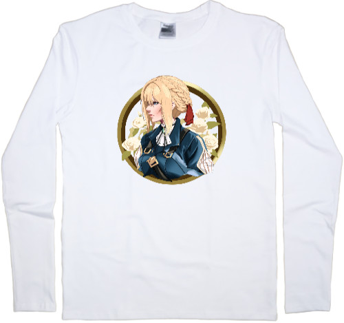 Вайолет Эвергарден / Violet Evergarden - Men's Longsleeve Shirt - Violet evergarden 7 - Mfest