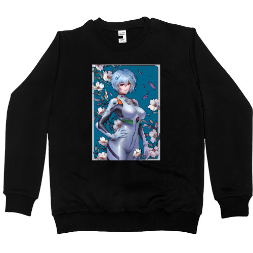 Evangelion / Евангелион - Kids' Premium Sweatshirt - Rei Ayanami 2 - Mfest