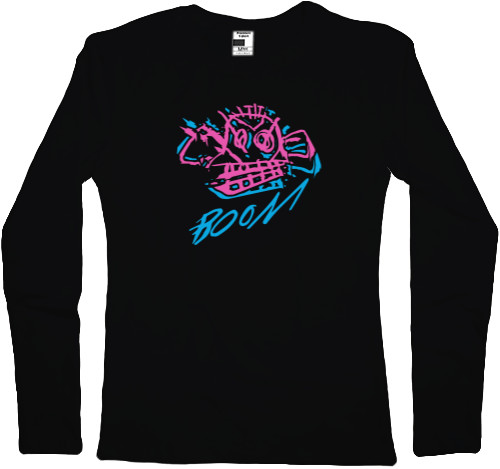 Аркейн - Women's Longsleeve Shirt - Arcane Jinx Boom 2 - Mfest