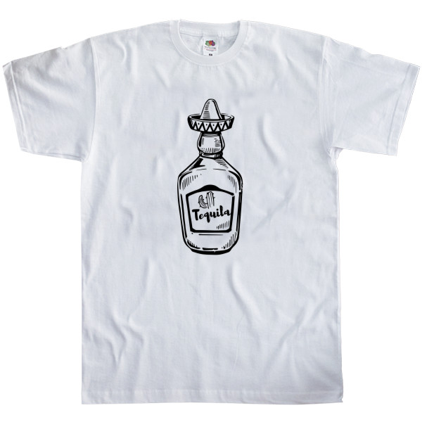Парные - Men's T-Shirt Fruit of the loom - Tequila an Lime - Tequila - Mfest