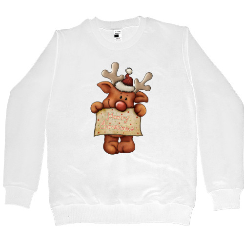 НОВЫЙ ГОД - Women's Premium Sweatshirt - Merry christmas - Mfest