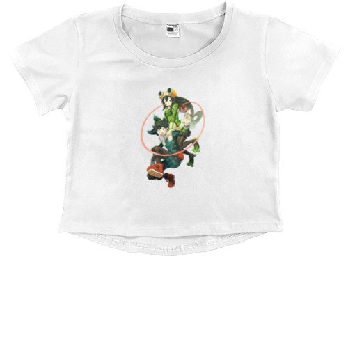 Моя Геройская Академия - Kids' Premium Cropped T-Shirt - My Hero Academia - Mfest