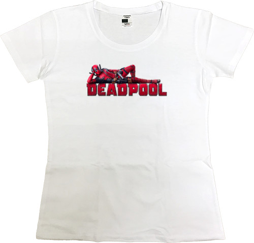 Deadpool - Футболка Преміум Жіноча - Дэдпул 3 - Mfest