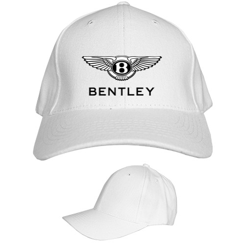Bentley - Кепка 6-панельная Детская - Bentley логотип - Mfest