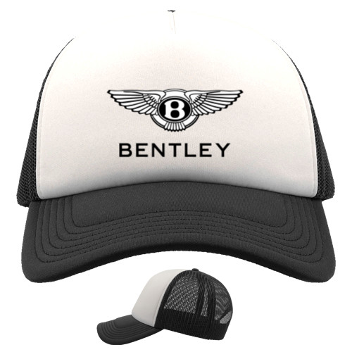 Bentley - Кепка Тракер Детская - Bentley логотип - Mfest