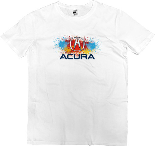 Acura - Футболка Преміум Чоловіча - Acura логотип - Mfest