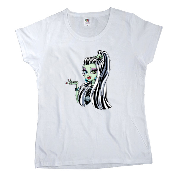 Monster High / Школа монстров - Women's T-shirt Fruit of the loom - Фрэнки Штейн - Mfest