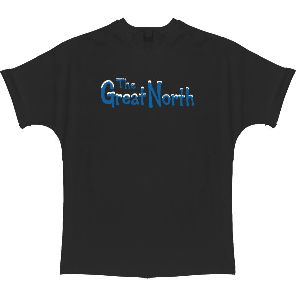 Велика Північ / The Great North - Футболка Оверсайз - The Great North лого - Mfest